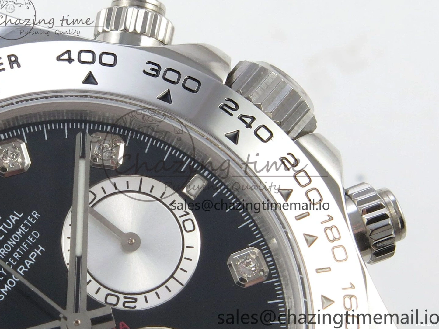 0210 Tailored Daytona 126509 Clean 1:1 Best Edition Black SS Dial on SS Bracelet Super Clone DD 255